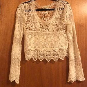 Urban Outfitters Tops - Urban outfitters crochet top Urban Outfitters Tops - Urban outfitters crochet top